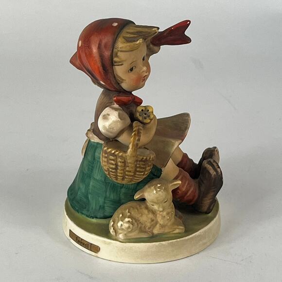 Goebel M.I. Hummel Figurine Aui Wiedersehen Farewell 4" Made in W. Germany #65/I - Picture 4 of 13